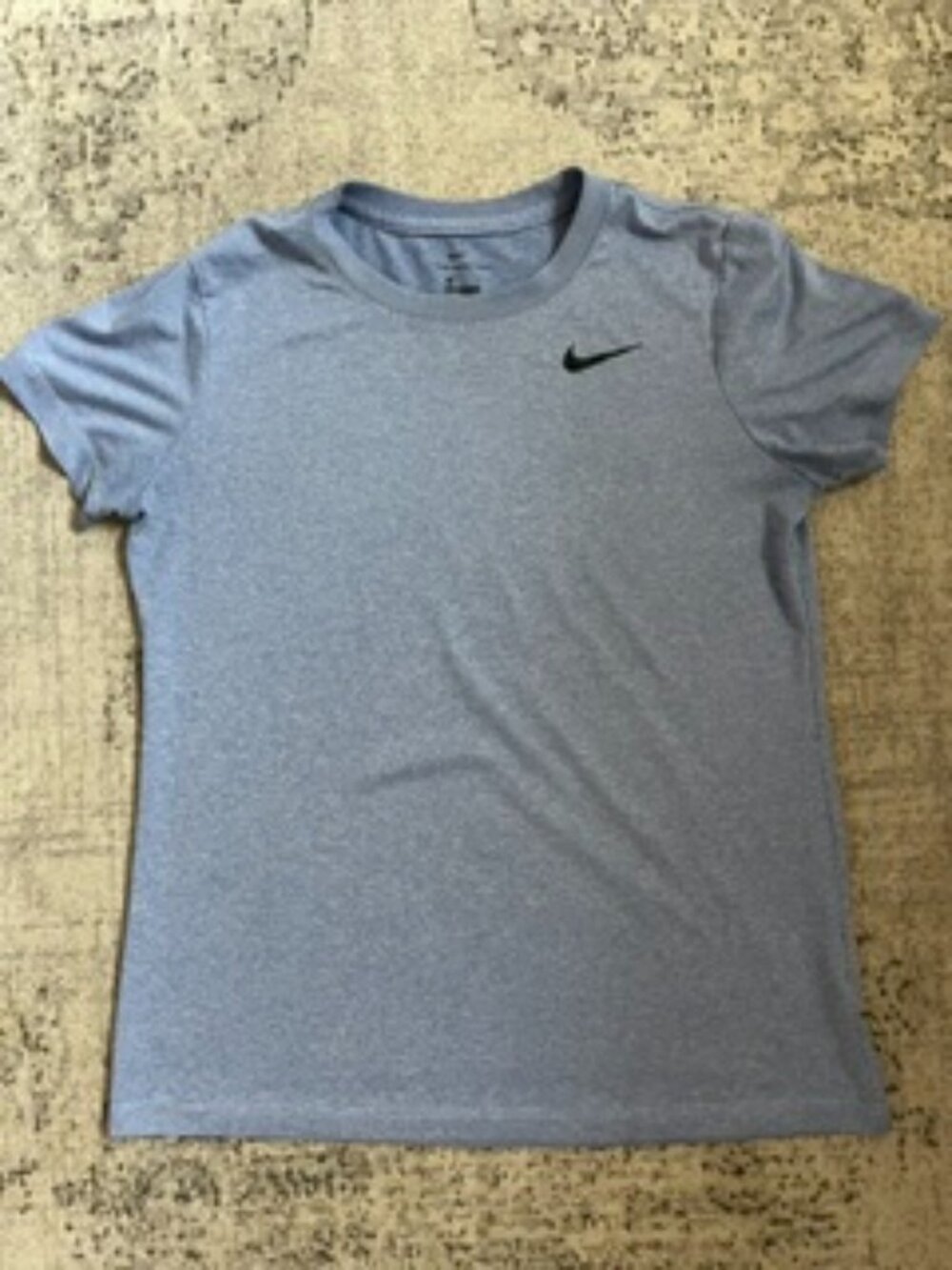 🧡3/$15 NIKE THE NIKE TEE Dri-Fit Light Blue T-Shirt Women's S